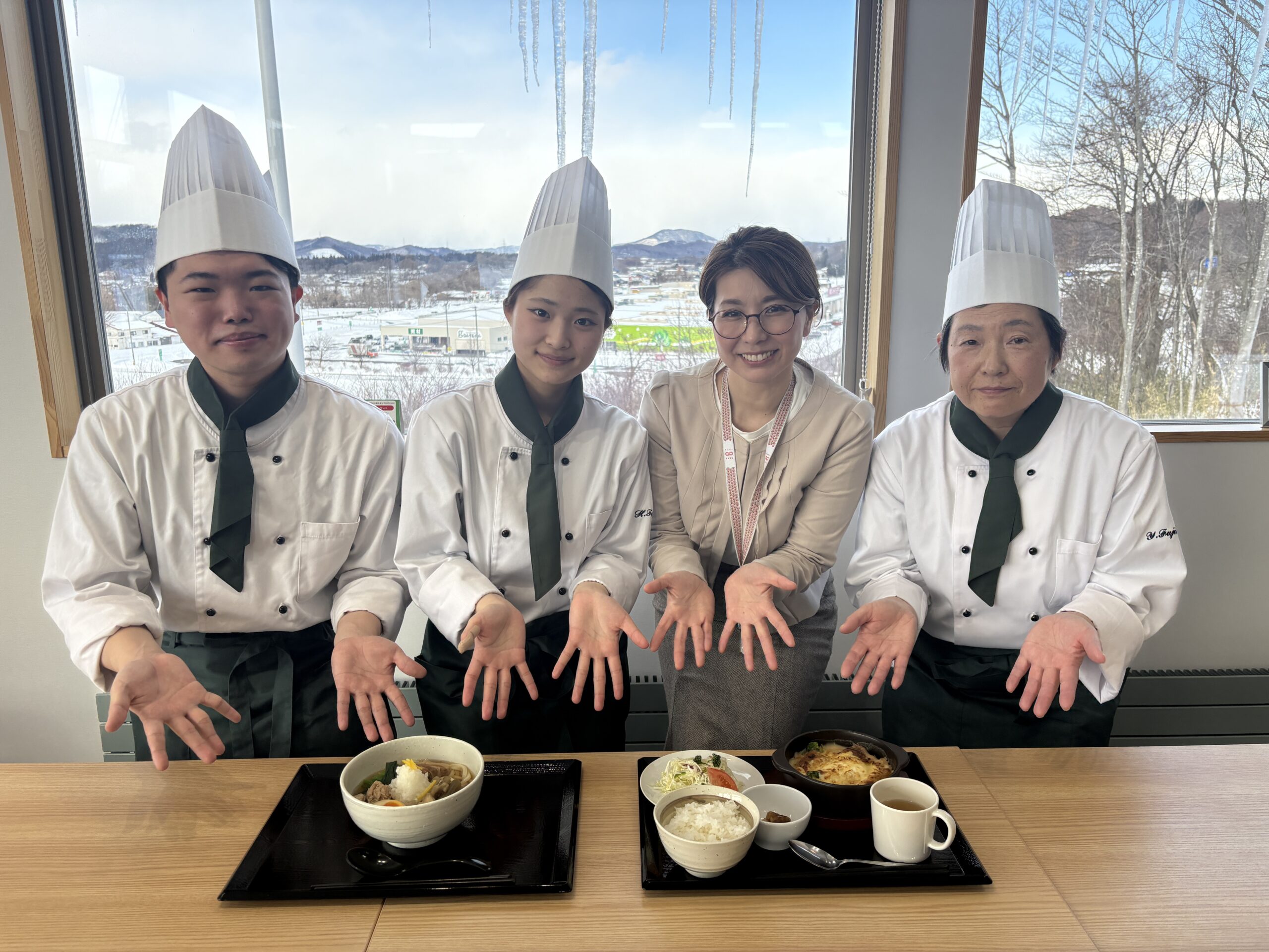 【新商品情報】〜菜園調理師専門学校とコラボ！啄木亭新メニュー〜